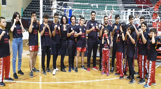 Dvisea Sport ,16 sporcuyla 11 dereceye imza attı