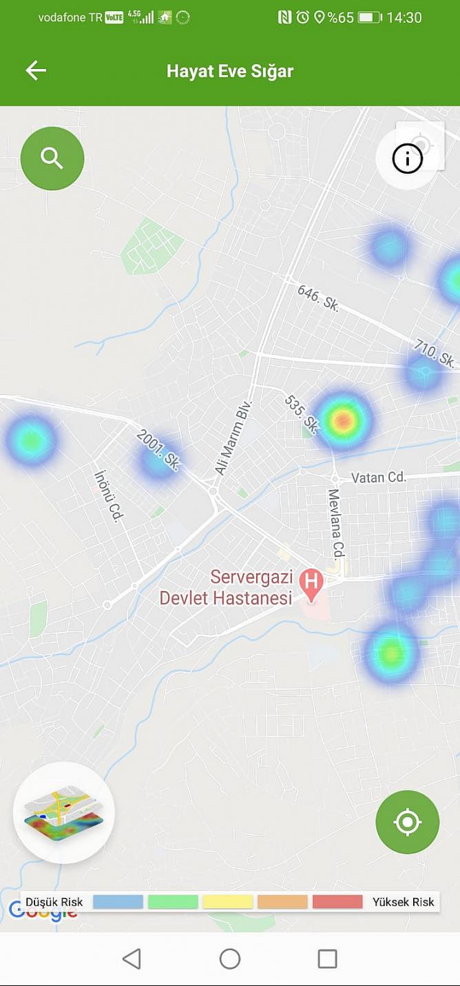 Denizli korona haritasında değişiklik var