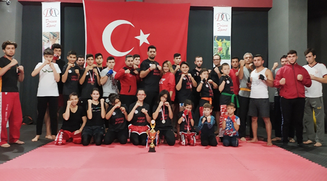 Dvisea Sport ,16 sporcuyla 11 dereceye imza attı