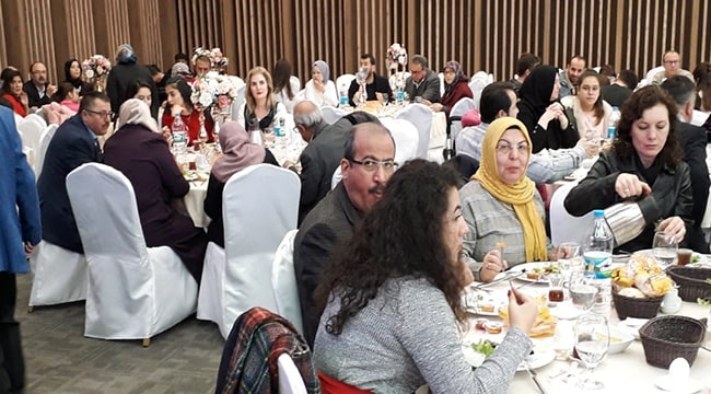 Denizli'deki göçmenler hasret giderdi