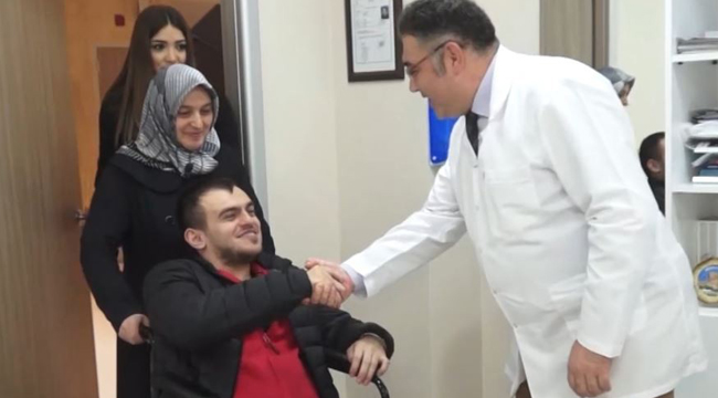 SEREBRAL PALSİ HASTASIYDI