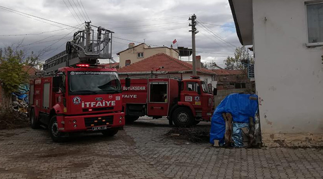 EV SAHİBİ TEDAVİ ALTINA ALINDI