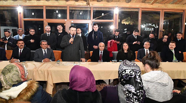 BOZKURT İÇİN BAKANDAN YATIRIM SÖZÜ ALDI