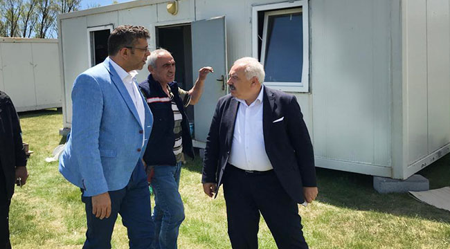 AFETİ YAŞAYAN VATANDAŞ AFETZEDE SADECE BELEDİYE
