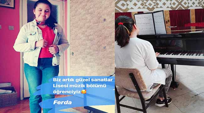 YETENEĞİYLE, GÜZEL SANATLAR LİSELİ OLDU