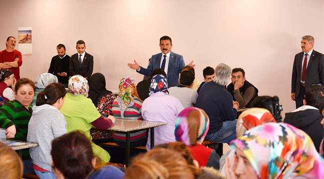 KADIN İŞÇİLERDEN DİVARCI'NIN PROJELERİNE TAM DESTEK