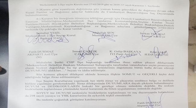 KANUNU HİÇE SAYDI