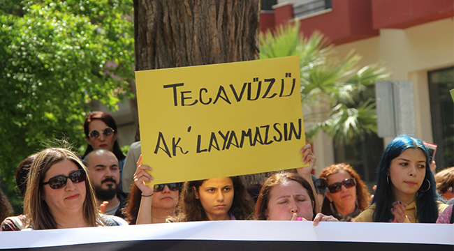 CİNSEL İSTİSMARA KARŞI YAPILAN EYLEMDE BASIN METNİ KRİZİ