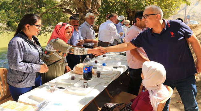 ÇAMELİ BELEDİYESİ, PİKNİKTE BULUŞTU