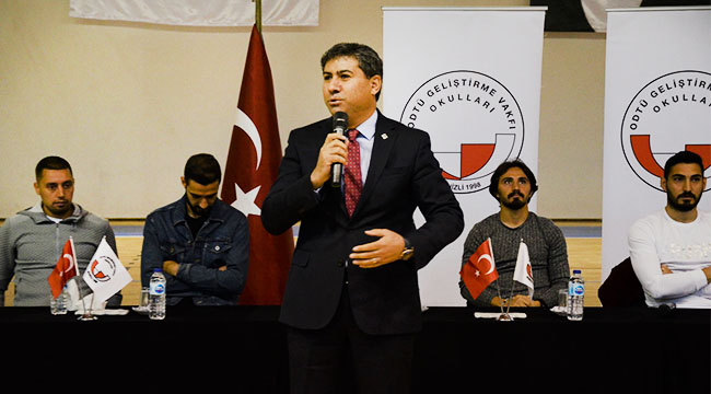 Futbolcularımız Öğrencilerin Sorularını Cevapladı
