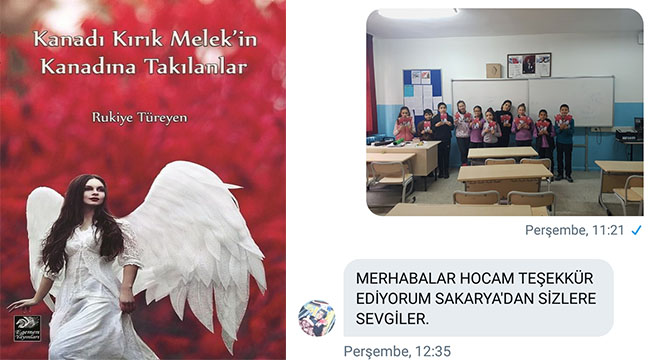 RUKİYE TÜREYEN'E ÖĞRENCİLERDEN DESTEK
