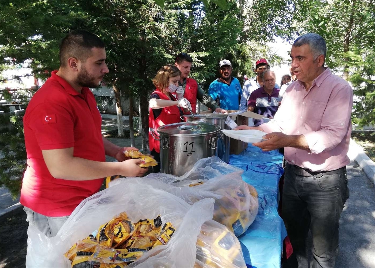 Kızılay'dan Bölgeye Dev Hizmet
