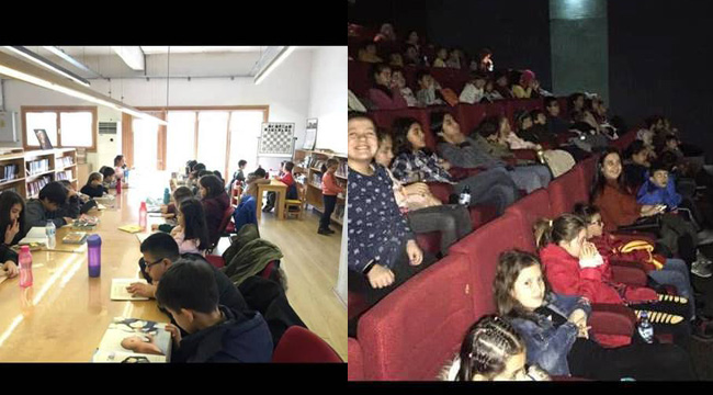 Yarıyıl tatilini eğlenerek geçiriyorlar