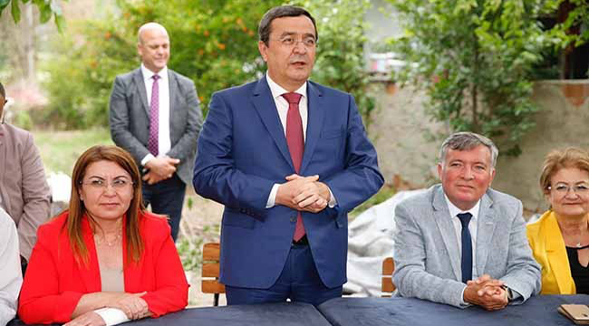 O'da Kepenek'e destek için geldi