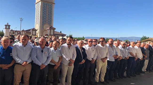 ALİ İPEK'E HÜZÜNLÜ VEDA