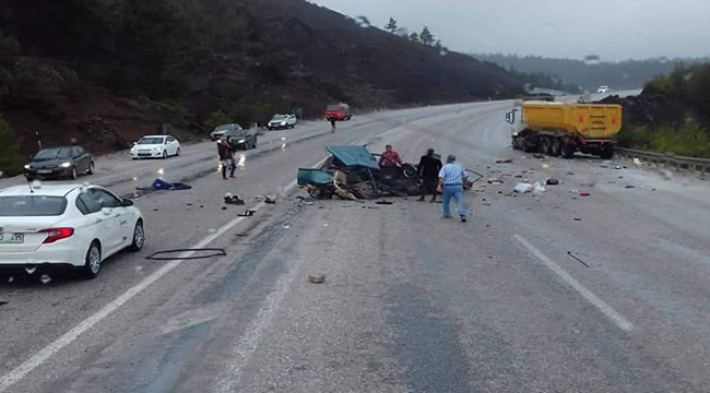 CANKURTARAN'DA FECİ KAZA
