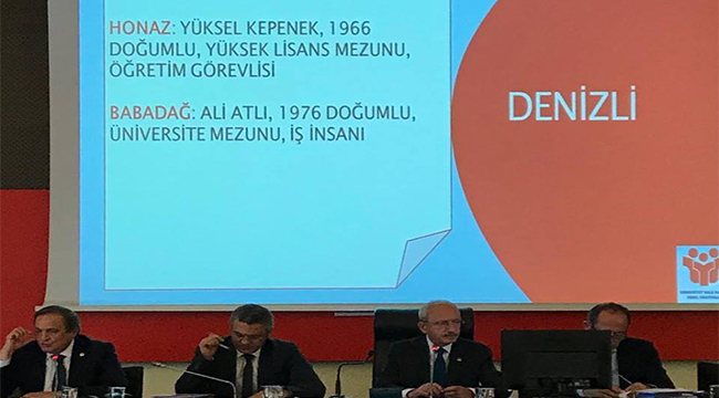 CHP 2 İLÇE ADAYI DAHA BELLİ OLDU