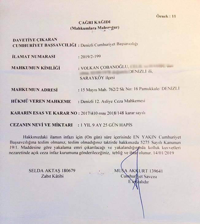 Belediye Başkan adayına hapis kararı