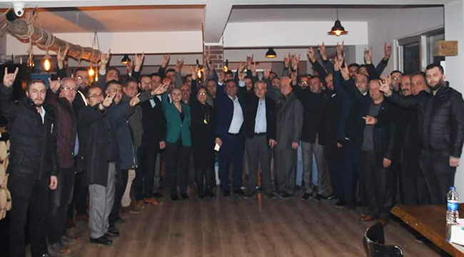 MHP İLÇE BAŞKANLARI ACIPAYAM’DA TOPLANDI