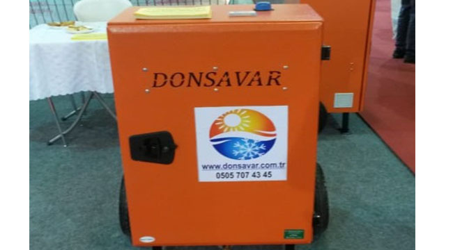 Donsavar makinasıyla 'Don'a son!