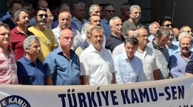 Türkiye Kamu-Sen Toplu Sözleşme Görüşmelerine Tepki Gösterdi