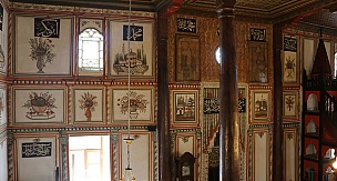 Acıpayam'da 217 Yıllık Cami'nin Motifleri  İlgi Çekiyor