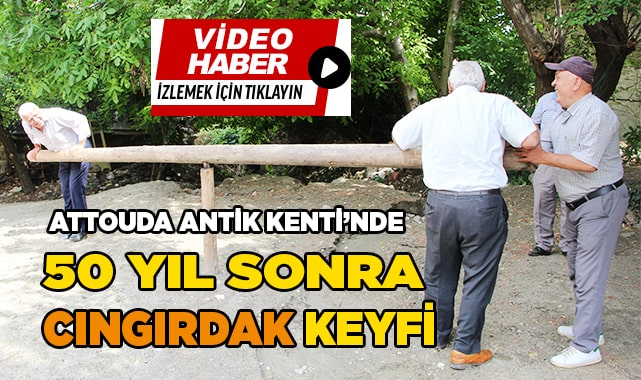 50 yıl sonra gıngırdak ile çocuklar gibi eğlendiler