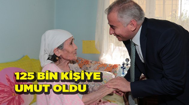 125.000 kişiye umut oldu