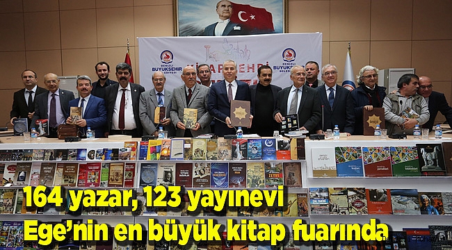 164 yazar, 123 yayınevi Ege’nin en büyük kitap fuarında