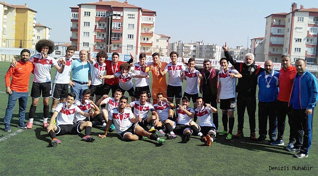 FUTBOLDA FİNALİSTLER DENİZLİ’DE BELLİ OLDU