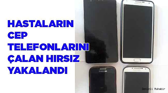 Hastane hırsızı yakalandı