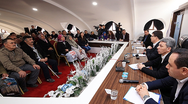 Merkezefendi’de ‘Sizi Dinliyoruz’ Buluşmaları Devam Ediyor