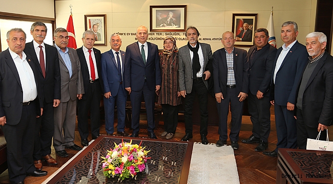 Muhtarlardan, Zolan’a ziyaret