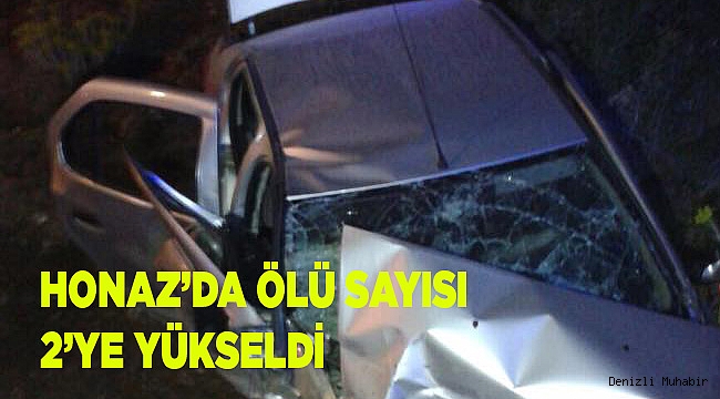 ÖLÜ SAYISI 2'YE YÜKSELDİ