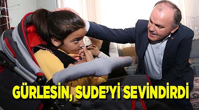 PAMUKKALE BELEDİYESİ’NDEN SUDE’Yİ MUTLU EDEN HEDİYE