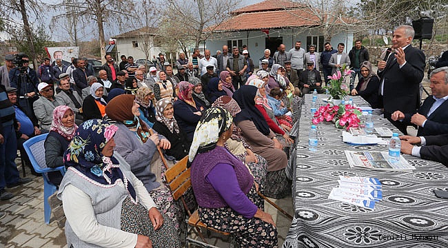Başkan Zolan ilçelerde “EVET”i anlatıyor
