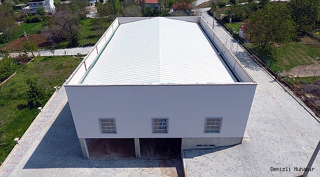 Başkarcı Düğün Salonu ve Pazaryeri Tamamlandı