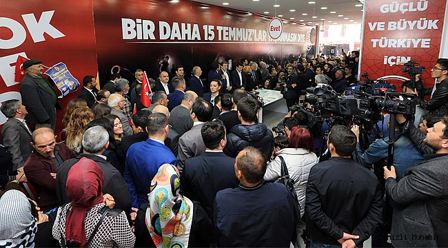 BAYRAMYERİ'NDE  'EVET' SESLERİ YÜKSELİYOR