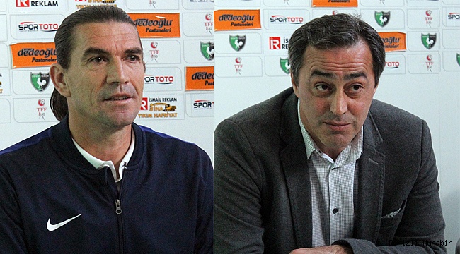 Denizlispor ve Şanlıurfaspor maçının ardından