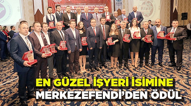EN GÜZEL TÜRKÇE İSİMLİ İŞYERLERİ ÖDÜLLERİNİ ALDI