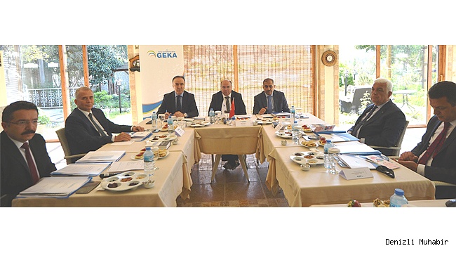 GEKA  MUĞLA’DA TOPLANDI