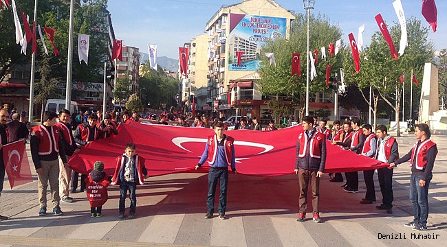 GENÇLER 57. ALAY İÇİN YÜRÜDÜ