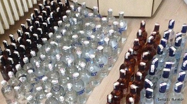 İçki hırsızları yakalandı