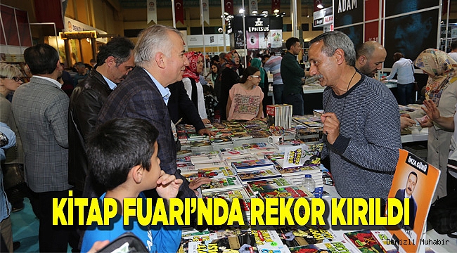 KİTAP FUARI’NDA REKOR KIRILDI