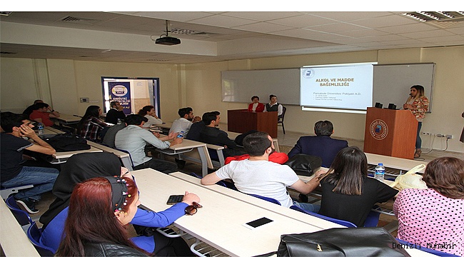 PAÜ’de ‘Alkol ve madde bağımlılığı’ konferansı
