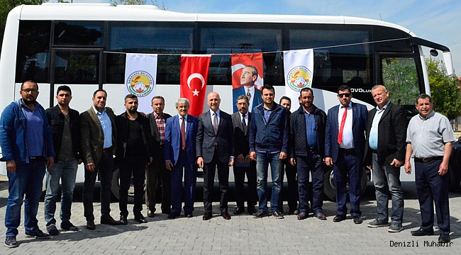 SARAYKÖY'E YENİ OTOBÜS ALINDI