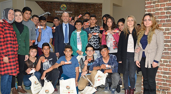 Sarayköylü çocuklar 23 Nisan’ı doyasıya yaşıyor