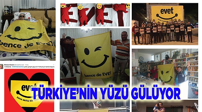 TÜRKİYE’NİN YÜZÜ GÜLÜYOR