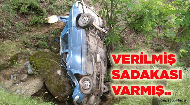 40 METRELİK UÇURUMA YUVARLANDI