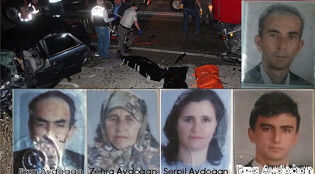 Aynı aileden 4 kişi hayatını kaybetti
